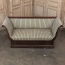 Early 19th Century French Charles X Mahogany Sofa ~ Canape