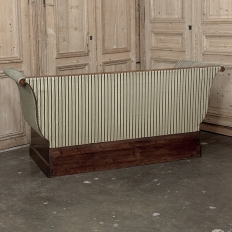 Early 19th Century French Charles X Mahogany Sofa ~ Canape