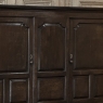 18th Century English Oak Linen Press Cabinet
