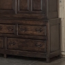 18th Century English Oak Linen Press Cabinet