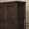 18th Century English Oak Linen Press Cabinet