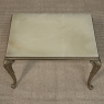 Set of Three Mid-Century French Louis XV Style Brass and Onyx Nesting Tables