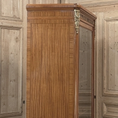 19th Century Parisian Louis XVI Marquetry Bookcase ~ Display Armoire