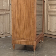19th Century Parisian Louis XVI Marquetry Bookcase ~ Display Armoire