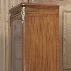 19th Century Parisian Louis XVI Marquetry Bookcase ~ Display Armoire