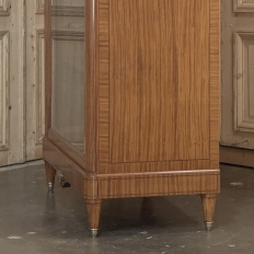 19th Century Parisian Louis XVI Marquetry Bookcase ~ Display Armoire