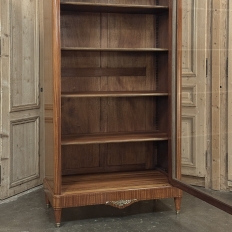 19th Century Parisian Louis XVI Marquetry Bookcase ~ Display Armoire