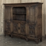 French Gothic Revival Hand-Carved Oak Cabinet Bookcase ~ Cabinet