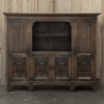 French Gothic Revival Hand-Carved Oak Cabinet Bookcase ~ Cabinet