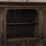 French Gothic Revival Hand-Carved Oak Cabinet Bookcase ~ Cabinet