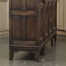 French Gothic Revival Hand-Carved Oak Cabinet Bookcase ~ Cabinet