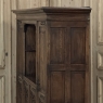French Gothic Revival Hand-Carved Oak Cabinet Bookcase ~ Cabinet