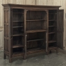French Gothic Revival Hand-Carved Oak Cabinet Bookcase ~ Cabinet
