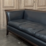 French Directoire Style Mahogany and Leather  Canapé ~ Sofa