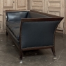 French Directoire Style Mahogany and Leather  Canapé ~ Sofa