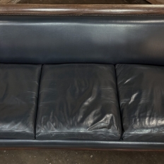 French Directoire Style Mahogany and Leather  Canapé ~ Sofa