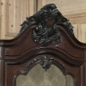 19th Century French Napoleon III Period Burled Walnut Display Armoire ~ Bookcase