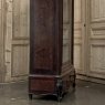 19th Century French Napoleon III Period Burled Walnut Display Armoire ~ Bookcase