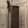 19th Century French Napoleon III Period Burled Walnut Display Armoire ~ Bookcase