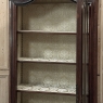 19th Century French Napoleon III Period Burled Walnut Display Armoire ~ Bookcase