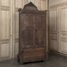 19th Century French Napoleon III Period Burled Walnut Display Armoire ~ Bookcase