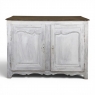 18th Century Country French Provincial Painted Buffet