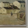 Mid Century Israeli Village Landscape Oil Painting by Ori Reisman (1924–1991)