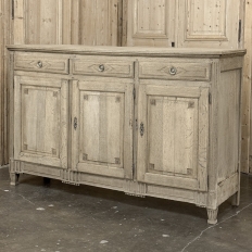 18th Century French Louis XVI Period Stripped Oak Buffet