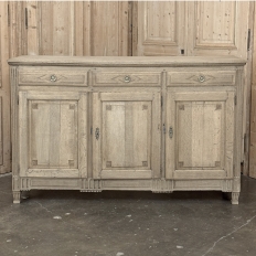 18th Century French Louis XVI Period Stripped Oak Buffet