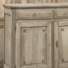 18th Century French Louis XVI Period Stripped Oak Buffet