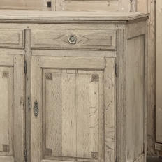 18th Century French Louis XVI Period Stripped Oak Buffet