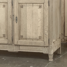 18th Century French Louis XVI Period Stripped Oak Buffet