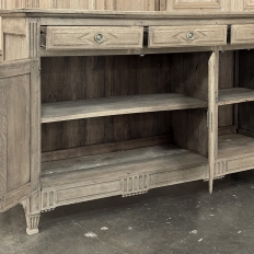18th Century French Louis XVI Period Stripped Oak Buffet
