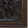 19th Century Renaissance Revival Carved Walnut Framed Panel