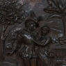 19th Century Renaissance Revival Carved Walnut Framed Panel