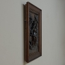 19th Century Renaissance Revival Carved Walnut Framed Panel