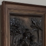 19th Century Renaissance Revival Carved Walnut Framed Panel