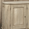 Antique Rustic European Stripped Oak Buffet ~ Credenza
