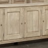 Antique Rustic European Stripped Oak Buffet ~ Credenza