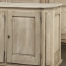 Antique Rustic European Stripped Oak Buffet ~ Credenza