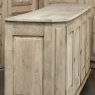 Antique Rustic European Stripped Oak Buffet ~ Credenza