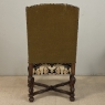 19th Century French Renaissance Revival Hand Carved Oak Armchair