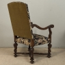 19th Century French Renaissance Revival Hand Carved Oak Armchair