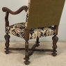 19th Century French Renaissance Revival Hand Carved Oak Armchair
