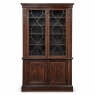 19th Century English Solid Mahogany Neoclassical Bookcase