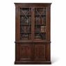 19th Century English Solid Mahogany Neoclassical Bookcase