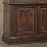 19th Century English Solid Mahogany Neoclassical Bookcase