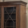 19th Century English Solid Mahogany Neoclassical Bookcase