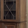 19th Century English Solid Mahogany Neoclassical Bookcase