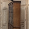 19th Century English Solid Mahogany Neoclassical Bookcase